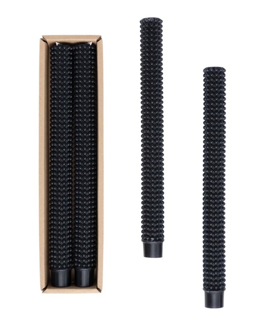 Hobnail Candles Sticks- Set of 2