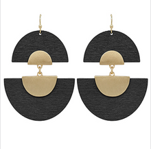 Load image into Gallery viewer, Sara Wood Earrings

