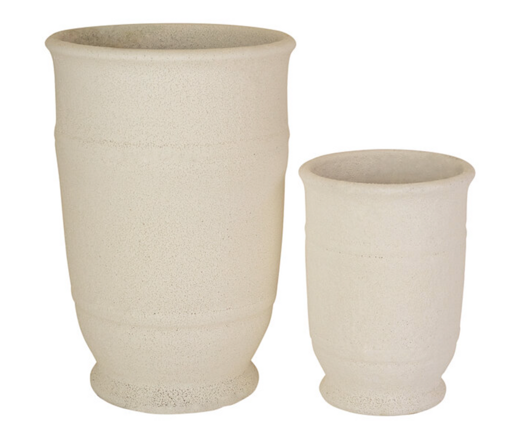 Tilly White Ceramic Vase