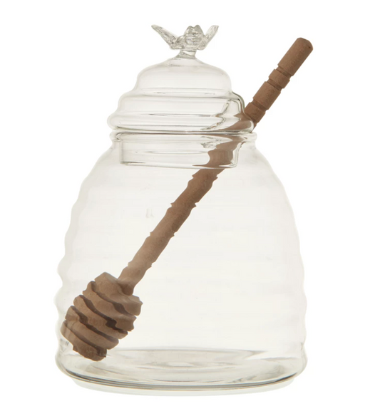 Honey Jar with Dipper
