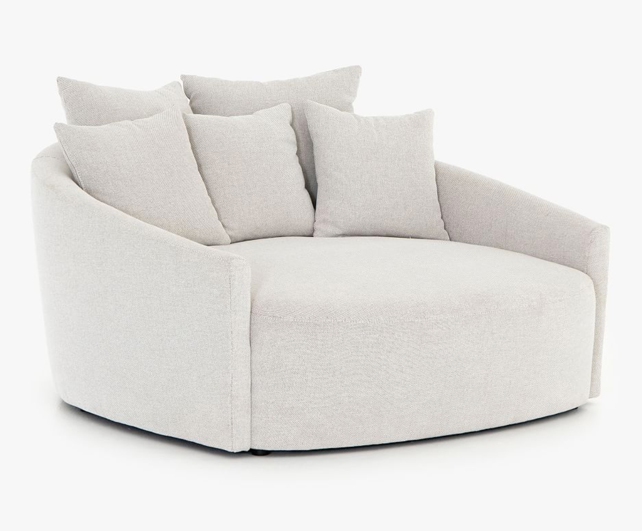 Pason Ivory Lounger (In Store Pickup Only)