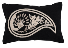 Load image into Gallery viewer, Pen Paisley Lumbar Pillow
