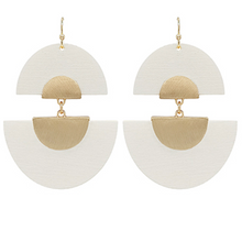 Load image into Gallery viewer, Sara Wood Earrings

