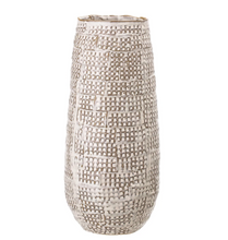 Load image into Gallery viewer, Checker Stoneware Vase
