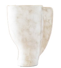 Moses White Vase