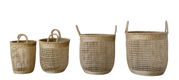 Eliza Wicker Basket