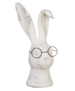 Bunny Head with Glasses