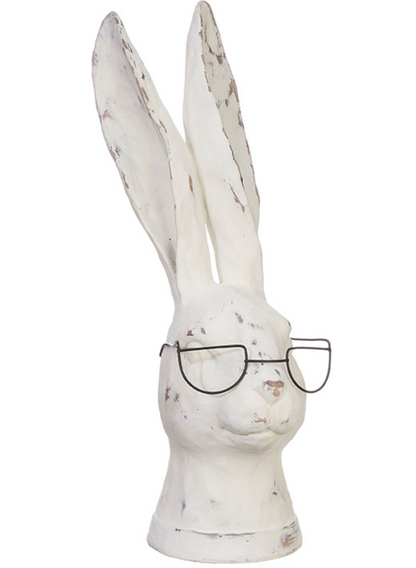Bunny Head with Glasses - Small