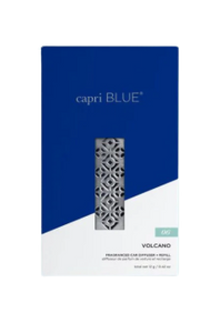 Capri Blue Car Clip- Volcano