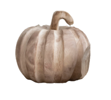Load image into Gallery viewer, Wood Carved Pumpkins
