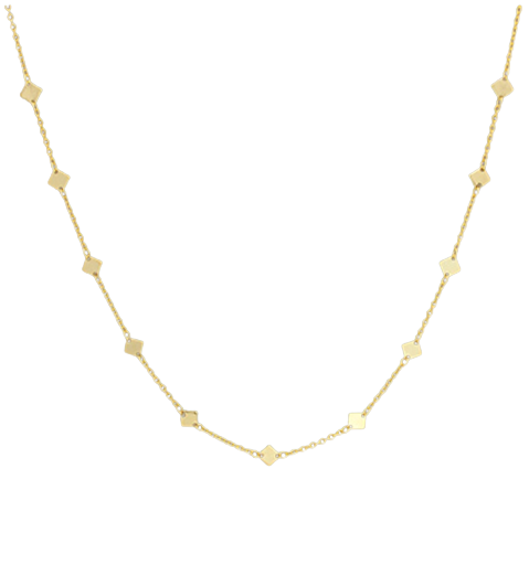 Square Charm Necklace