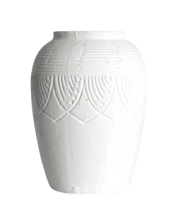 Kano White Vase