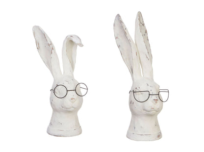 Bunny Head with Glasses - Small