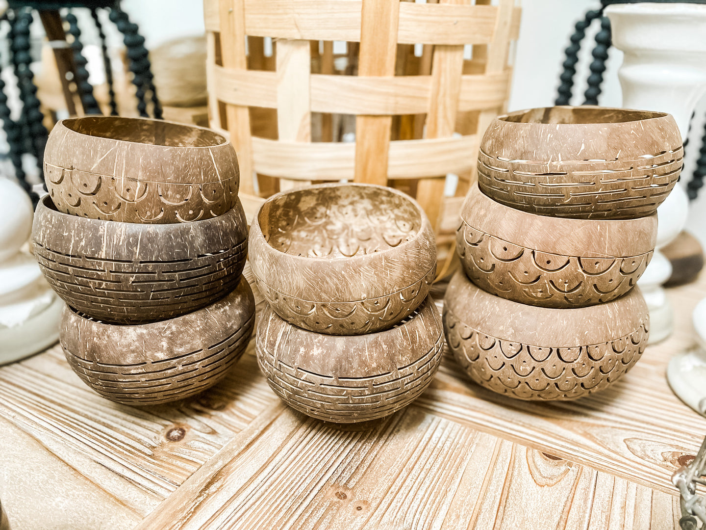 Coconut Footed Bowl