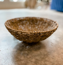 Load image into Gallery viewer, Rattan Footed Bowl

