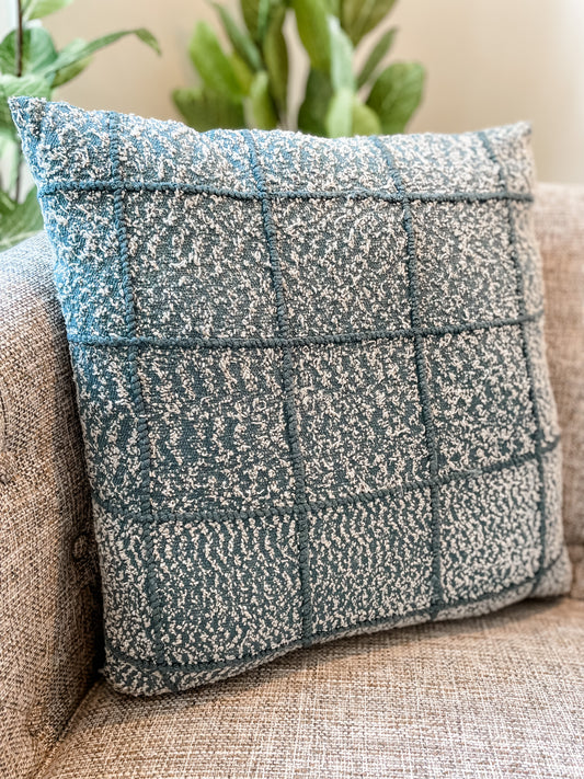 Aqua Throw Pillow