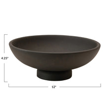 Load image into Gallery viewer, Black Footed Bowl
