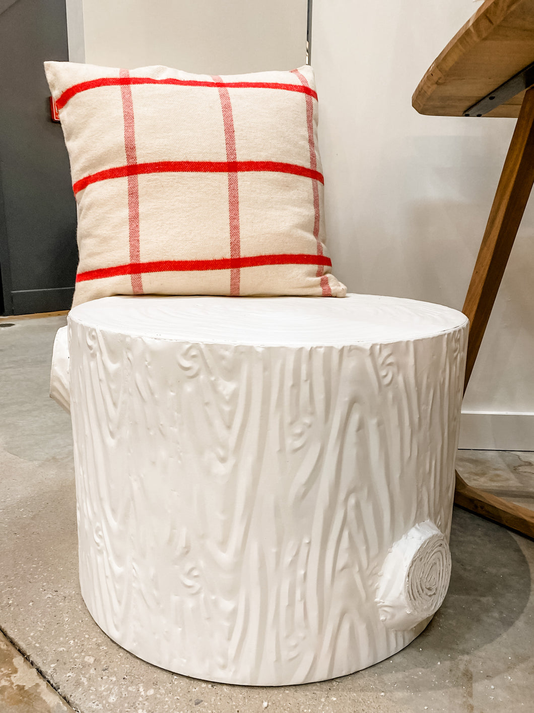 White Stump Side Table (in store pickup only)