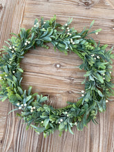 Load image into Gallery viewer, Blythewood Wreath - Leyland Blue
