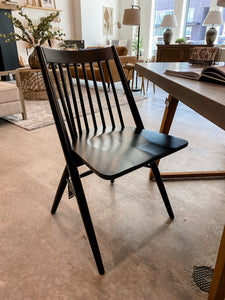 Laeth Black Dining Chairs (in-store pickup only)