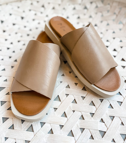 Jessy Slide- Taupe