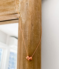 Load image into Gallery viewer, Rose Gold Circle Necklace
