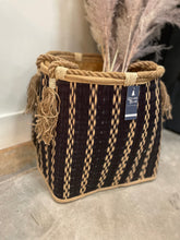 Load image into Gallery viewer, Black Basket with Handles
