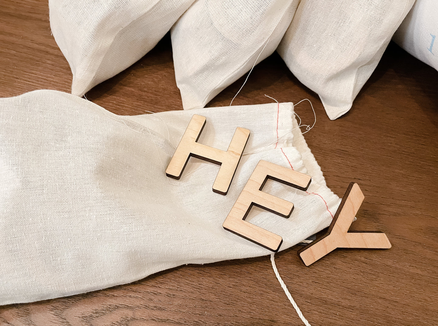 Wooden Alphabet Set