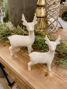 Ceramic Tabletop Reindeer