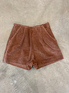 Cinnamon Corduroy Shorts