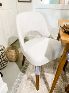 Henley White Dining Chairs (in-store pickup only)