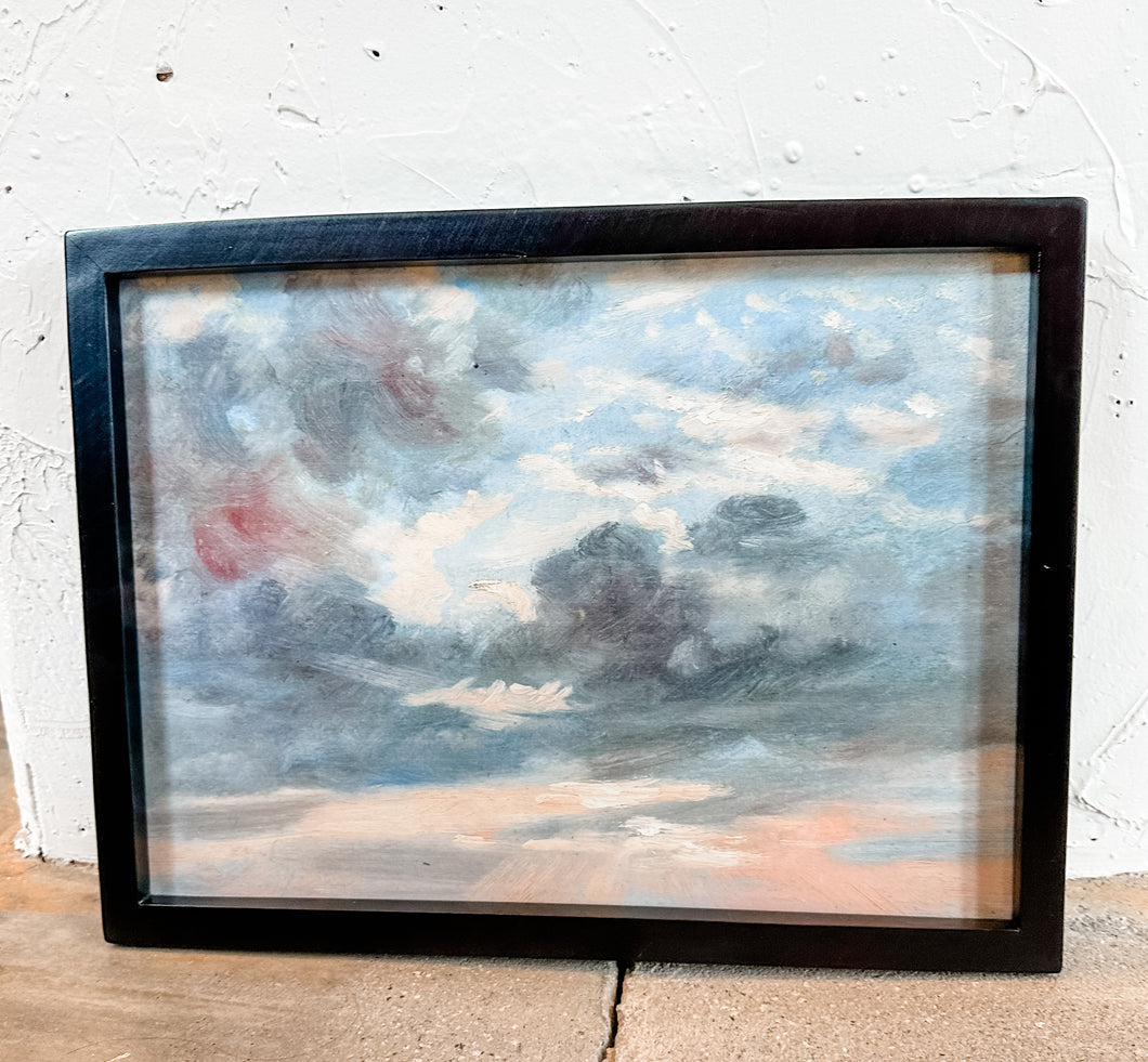 Moody Sky Framed Print