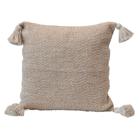 Owen Throw Pillow-Tan